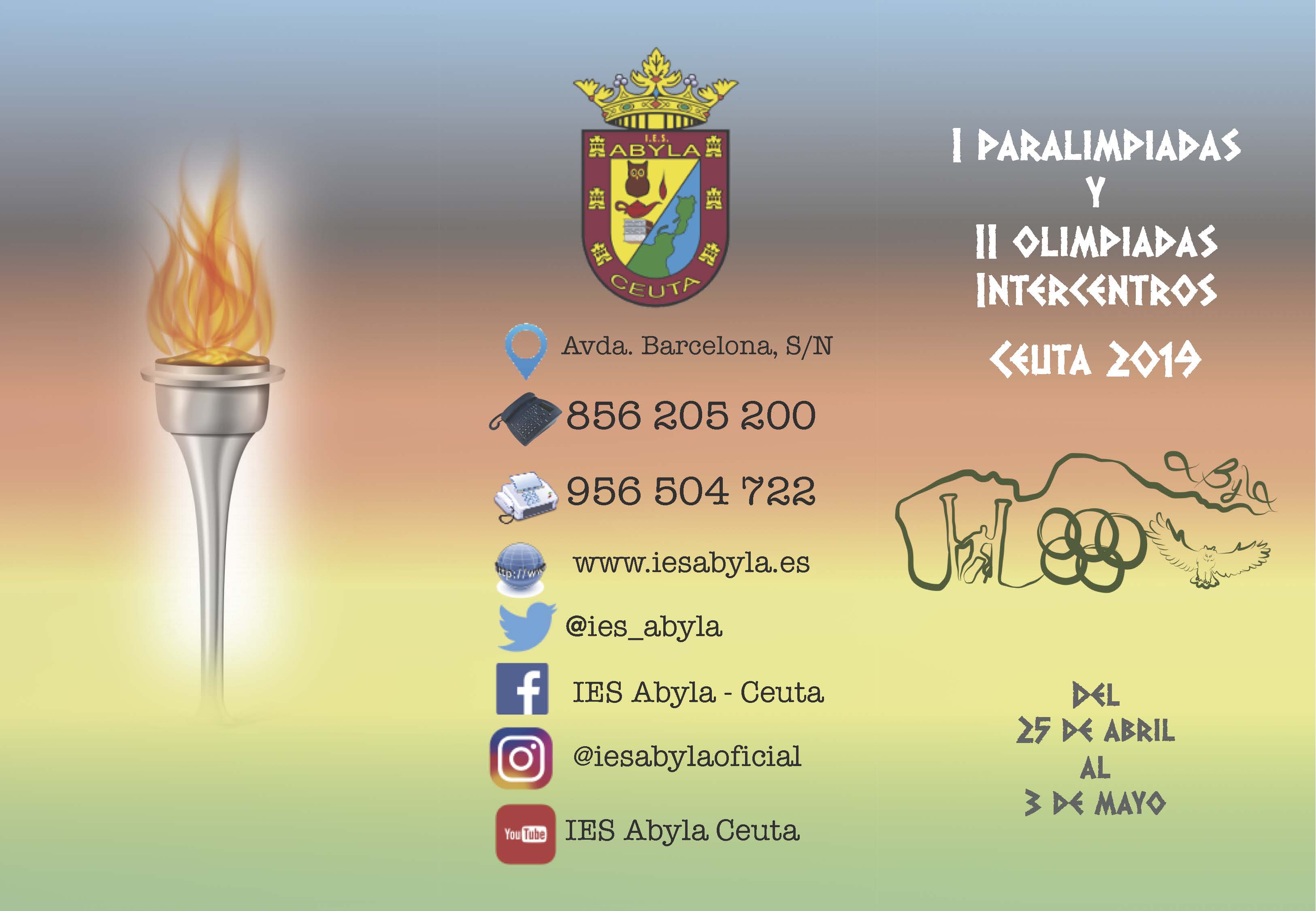 El Abyla programa varias actividades para las Olimpiadas y Paralimpiadas