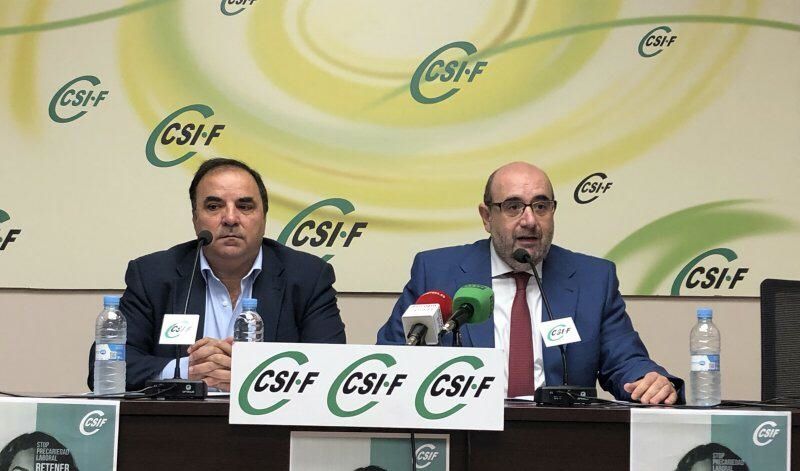 CSIF reclama una nueva hoja de ruta con jornada de 35 horas, equiparación y recuperación de la estructura salarial.
