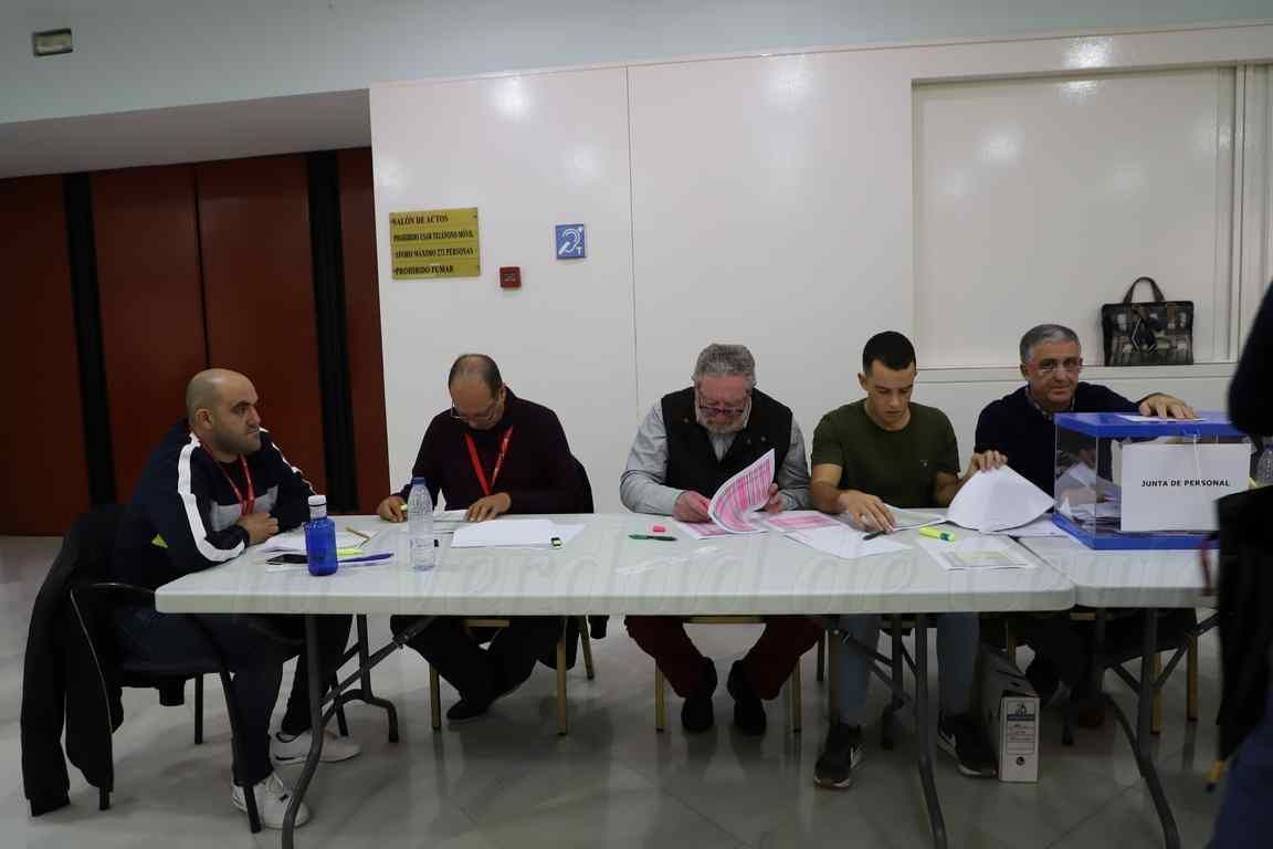 UGT, CCOO y CSIF se reparten los delegados en el Ayuntamiento