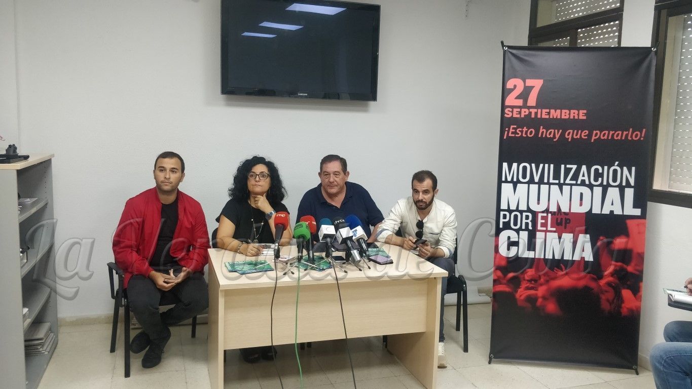 Los sindicatos muestran su respaldo y apoyo a la Huelga Mundial por el Clima