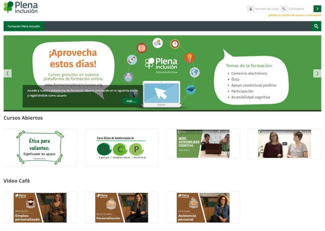 Un centenar de alumnos participó en los cursos online tutorizados de Plena inclusión Ceuta