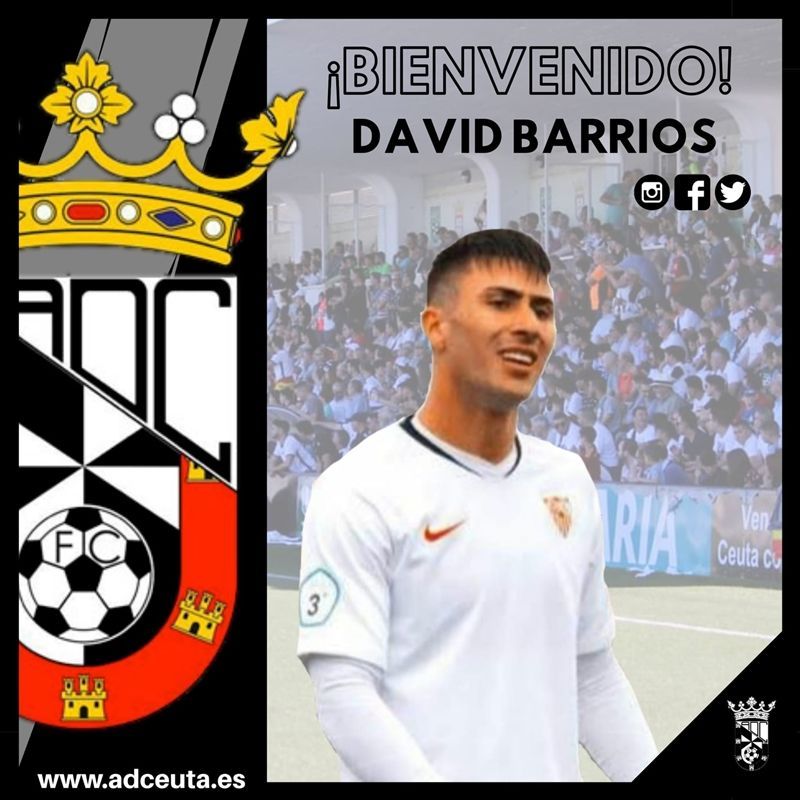 David Barrios ficha por la AD Ceuta
