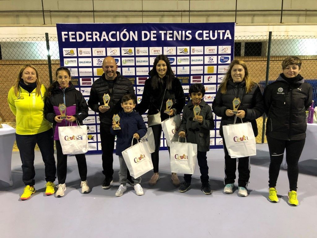 La Federación de Tenis anuncia los campeones del ranking 2019