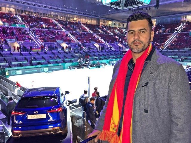 Yasin Mohamed, Presidente de la Federación de Tenis de Ceuta
