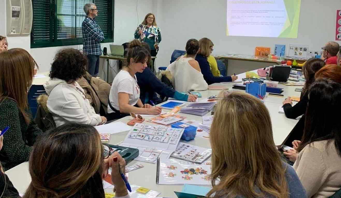 El colegio de San Antonio sigue con el proyecto de accesibilidad cognitiva