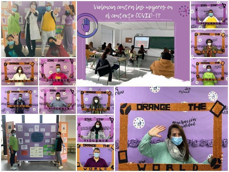 El IES Clara Campoamor organiza varias actividades para celebrar el Día contra la Violencia de Género