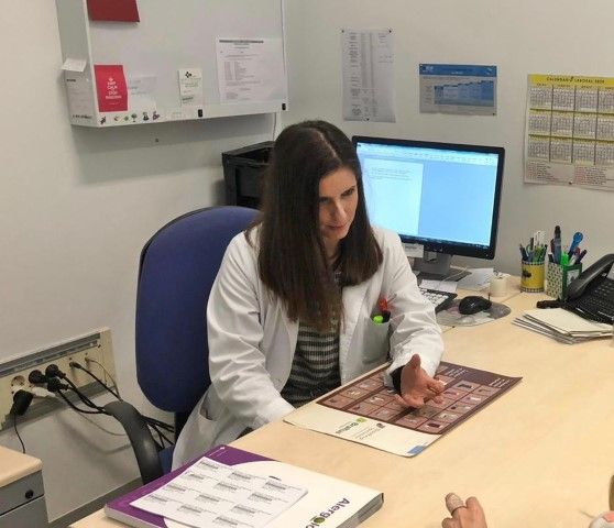 Miriam Verdú Benhamú, Alergóloga del HUCE