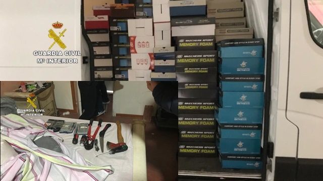La Guardia Civil desarticula dos grupos delictivos dedicados al robo en el interior de camiones mediante el método “loneros”