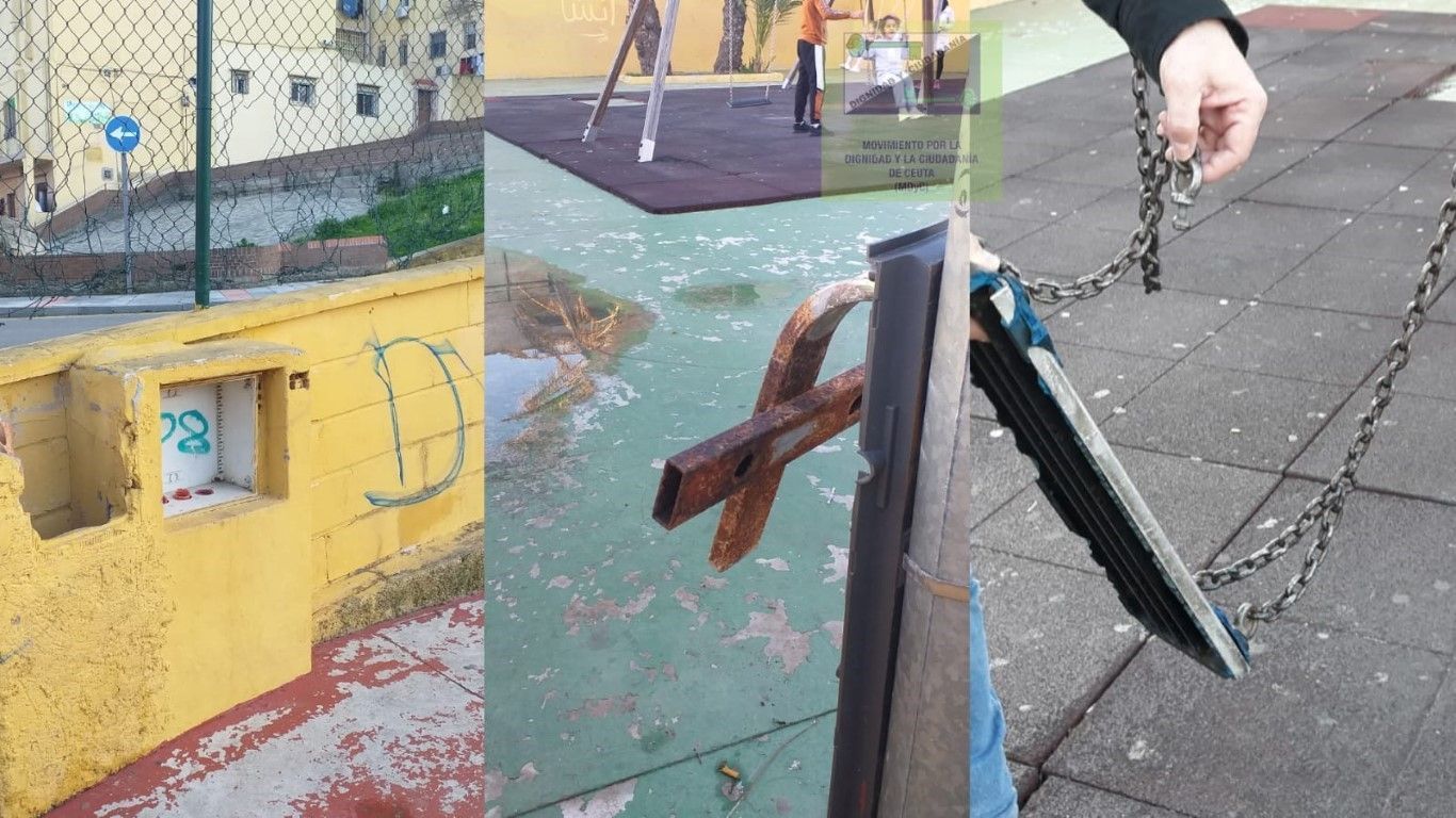  El MDyC denuncia  las deficiencia de la barriada Juan Carlos I