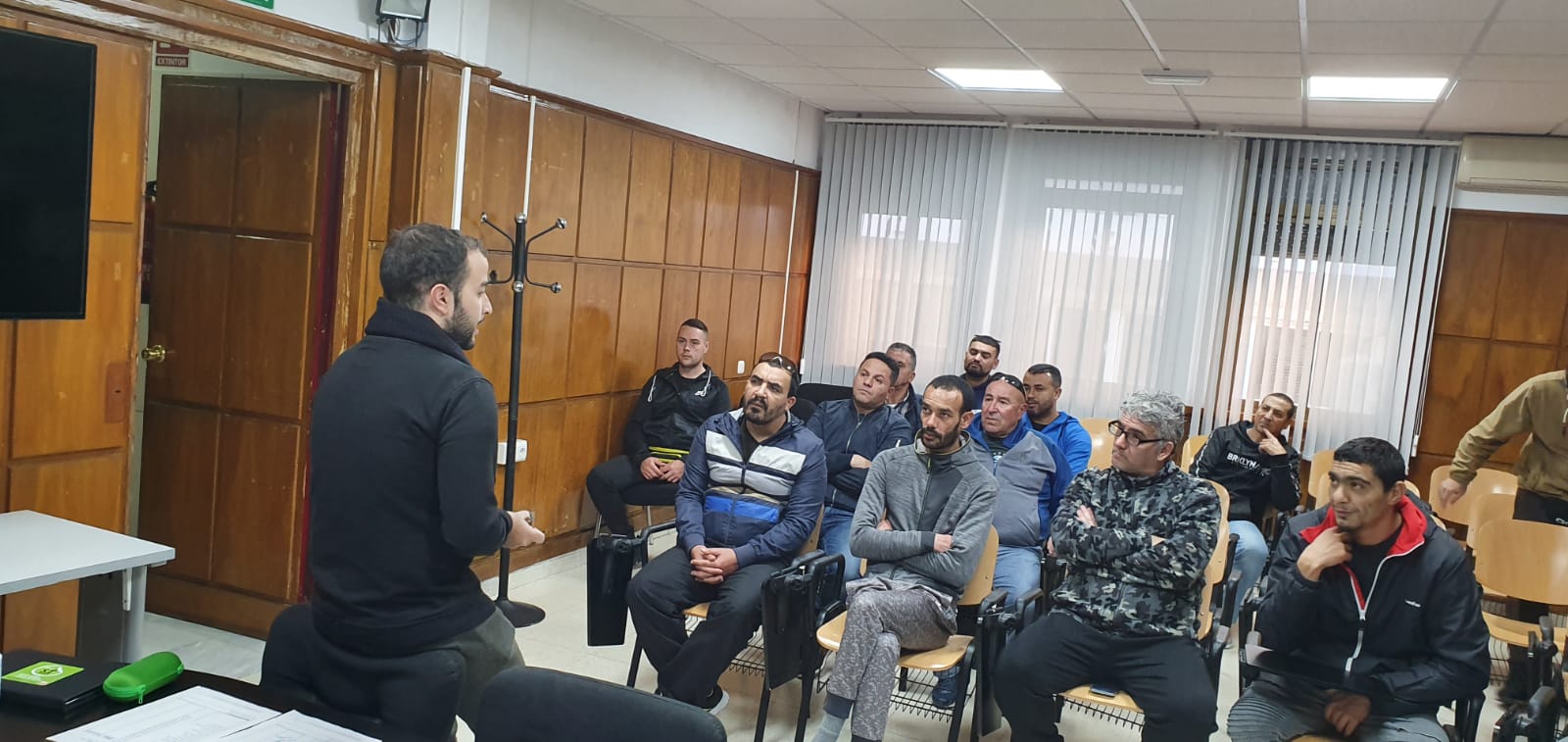 La Federación de Industria y Construcción de UGT forma en Riegos Laborales a desempleados ceutíes