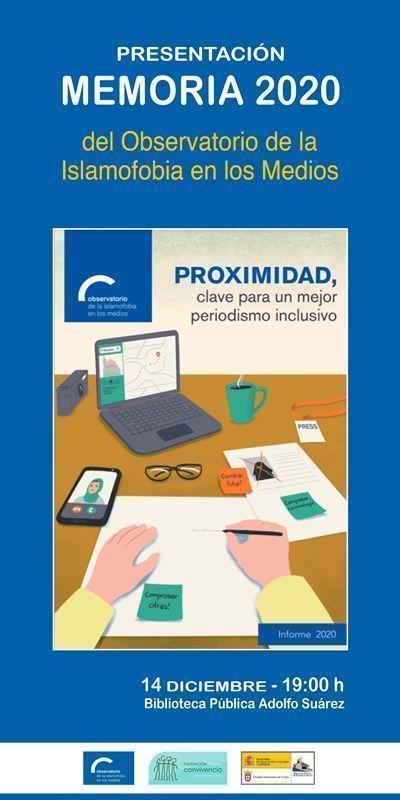 La Ciudad presentará el informe sobre el estado de la islamofobia en la prensa
