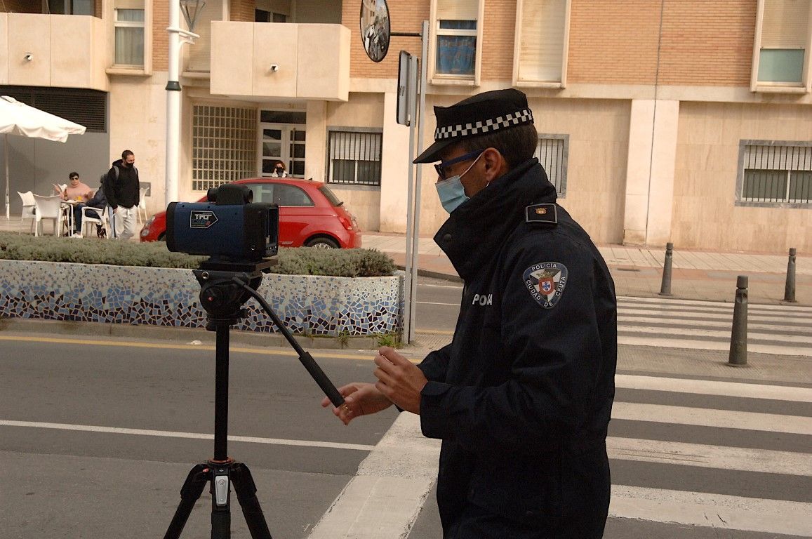 La Policía Local intensifica su campaña de vigilancia y control de la velocidad