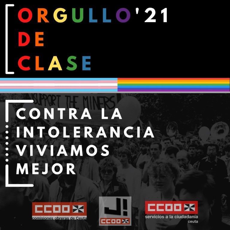 CARTEL ORGULLO  2021 JOVENES CCOO