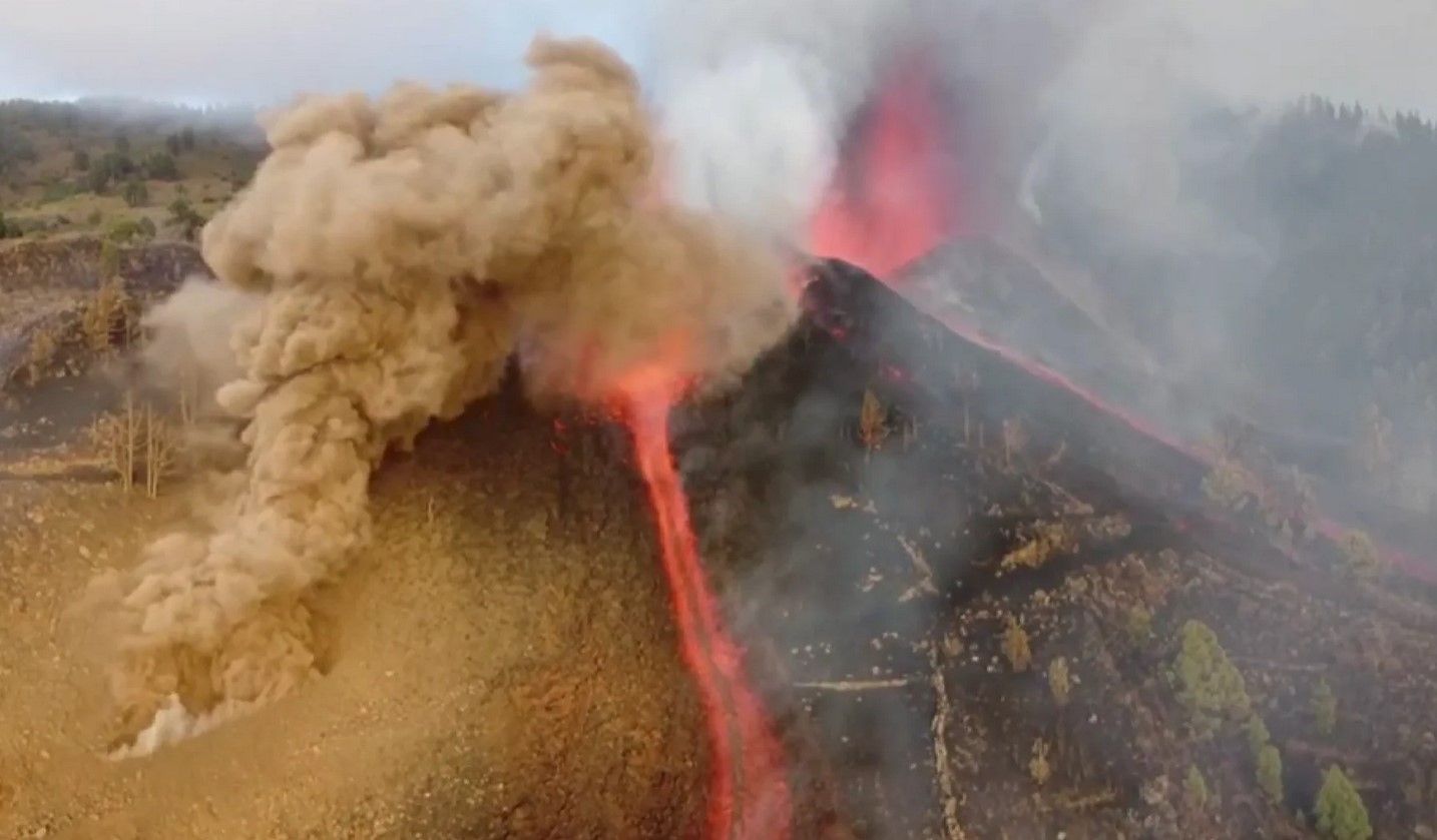 La erupción volcánica de La Palma podría durar entre 24 y 84 días