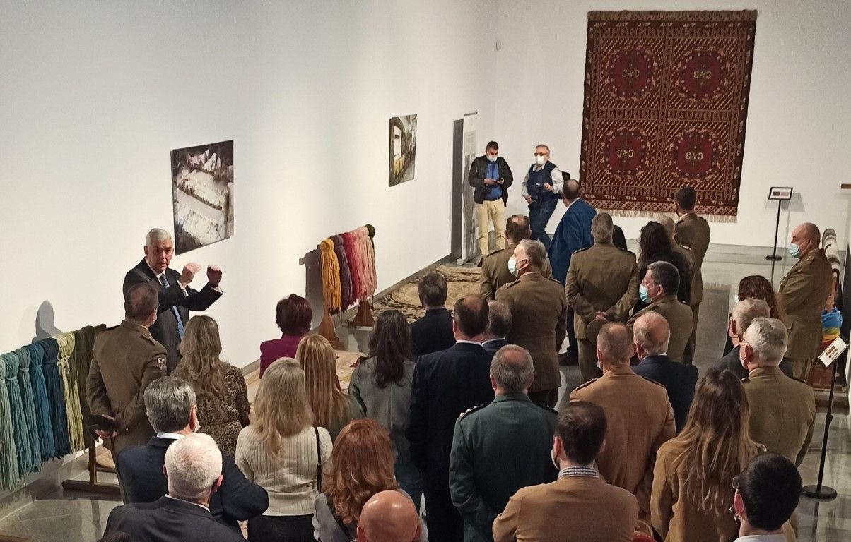 La Real Fábrica de Tapices ofrecerá visitas guiadas a su exposición en Ceuta