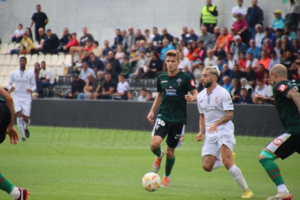 La AD Ceuta cae ante el líder en el regreso al Murube (0-2)