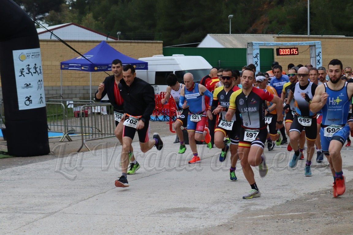 María Bohórquez y José Adrián Páramo, vencedores del XIX Duatlón Cross Sprint Ciudad de Ceuta