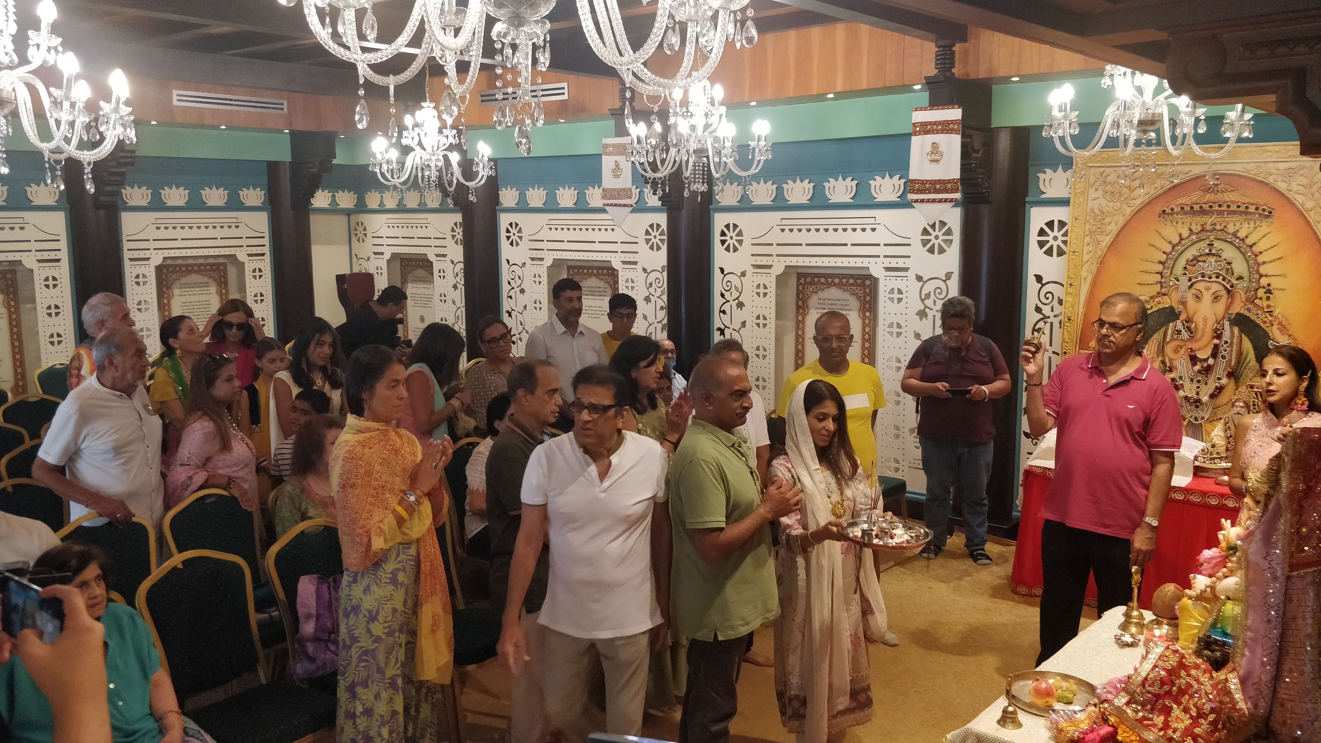 La comunidad hindú comienza los actos por la festividad de Ganesh
