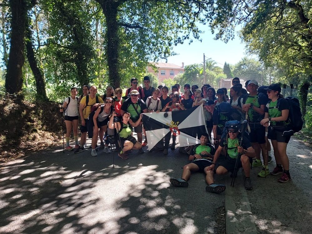 El Club Manada realiza el Camino de Santiago