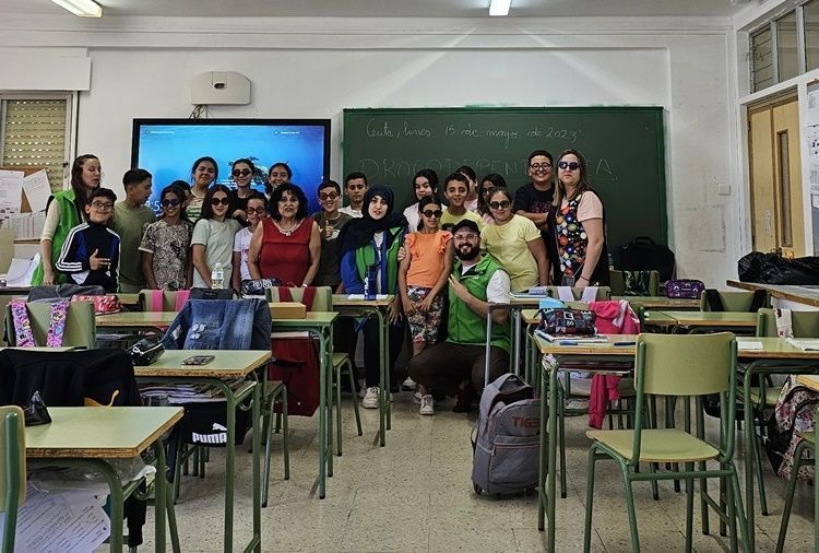 La Cruz Blanca sigue desarrollando su proyecto “Creando barrio”