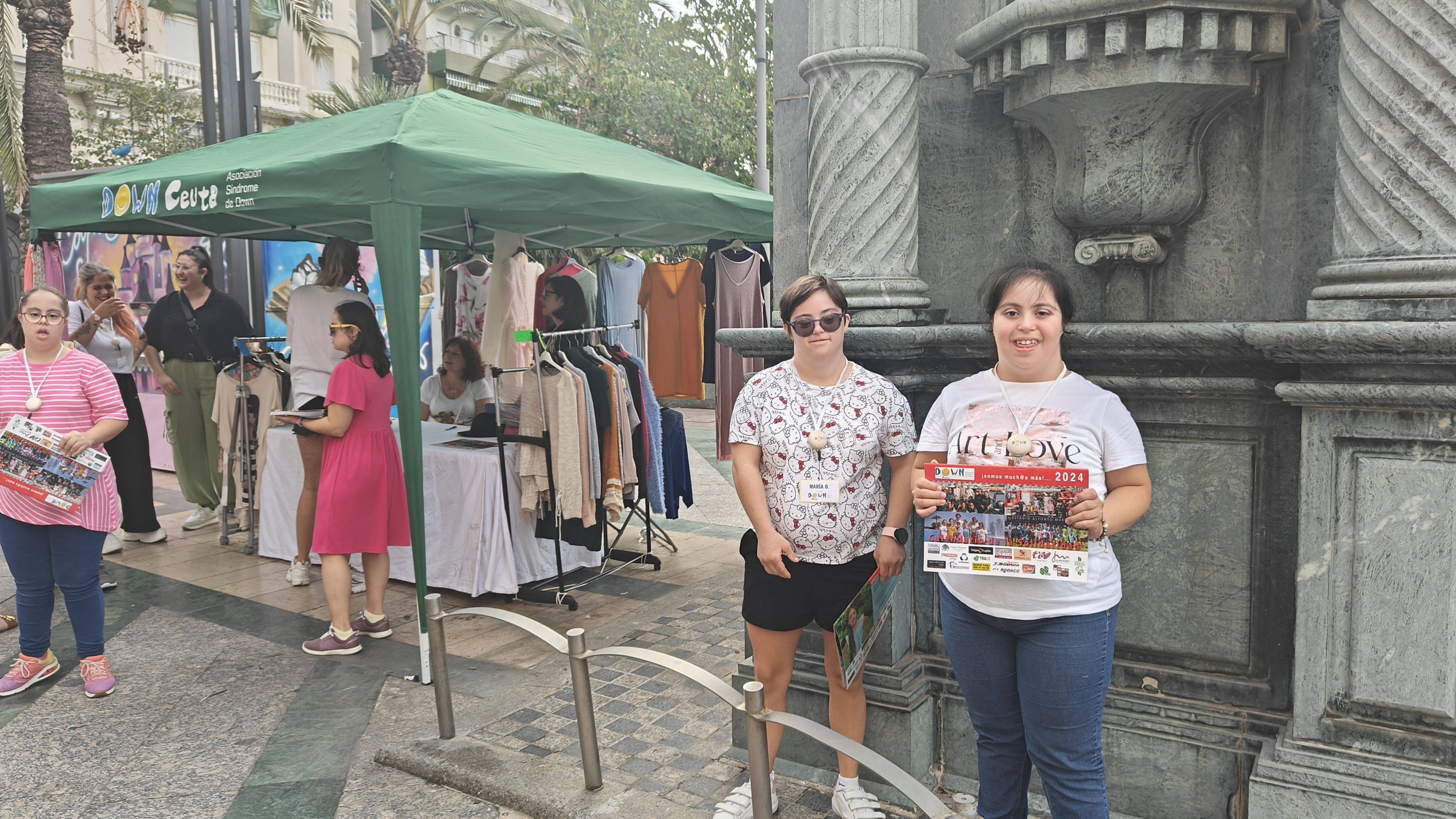 La Asociación “Sídrome de Down Ceuta” sale a la calle para buscar fondos