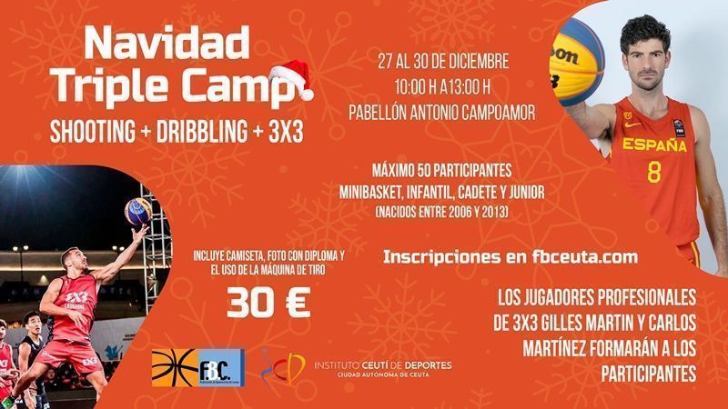 La FBC abre el plazo de inscripción del  ‘Navidad Triple Camp’ 