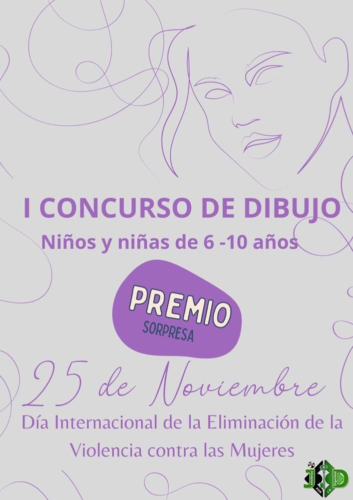 Jóvenes por la Dignidad convoca el I Concurso de Dibujo en conmemoración al "Día Contra la Violencia de Género"