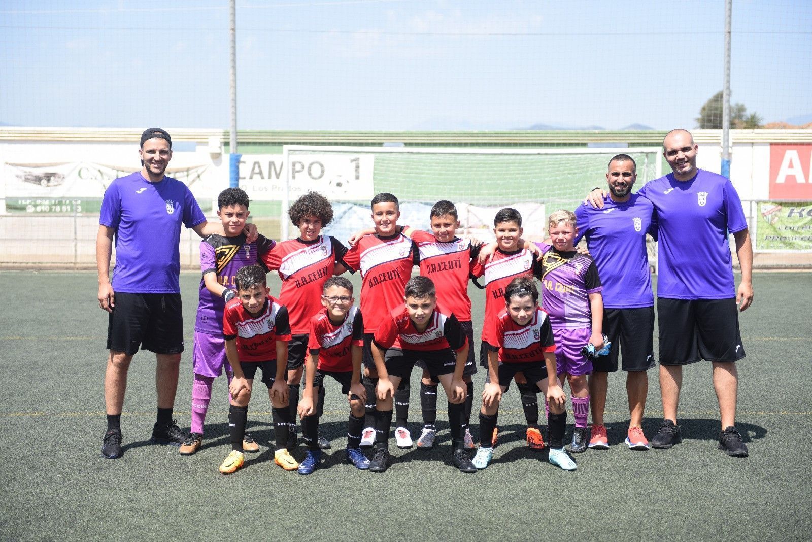 El Deportivo UA Ceutí realiza un buen papel en el ‘I Torneo Jugones Cup’ de Málaga
