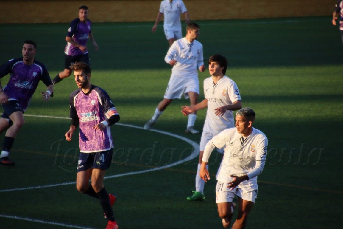 El Ceuta B no pasa del empate en casa ante el Bollullos (1-1)
