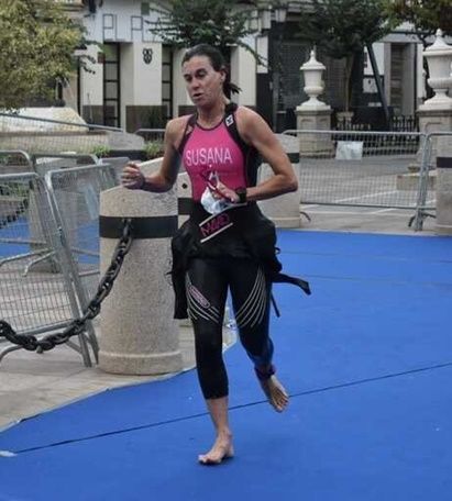 Vilal Ahmed y Ainhoa Pinedo vencen en el Campeonato Autonómico de Triatlón 'Ciudad de Ceuta'
