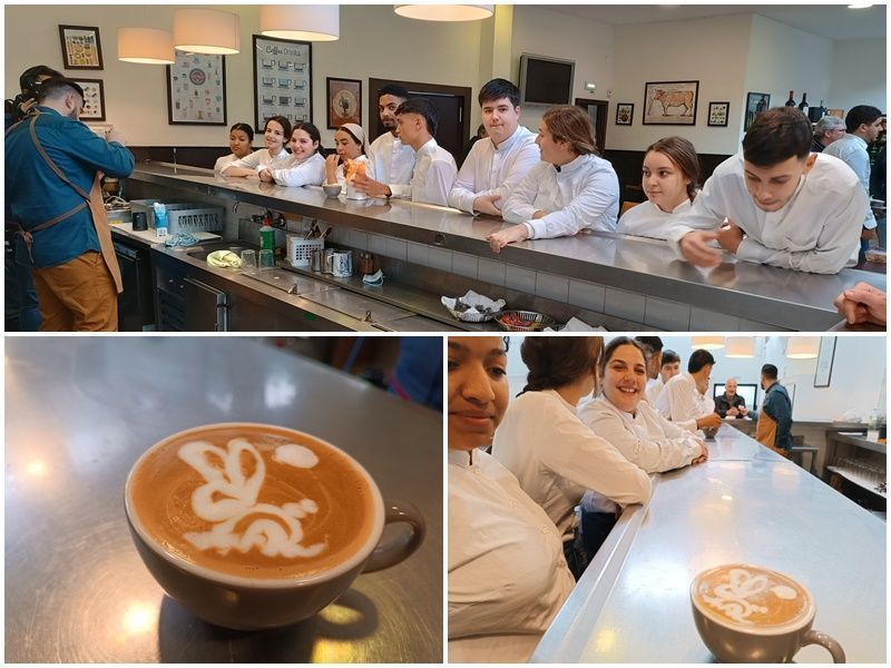 “¿Te apetece un café?”, el curso de lateado de café del IES Almina
