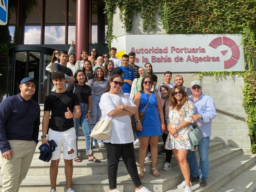 El alumnado del CIFP número 1 de Ceuta visita el puerto de Algeciras