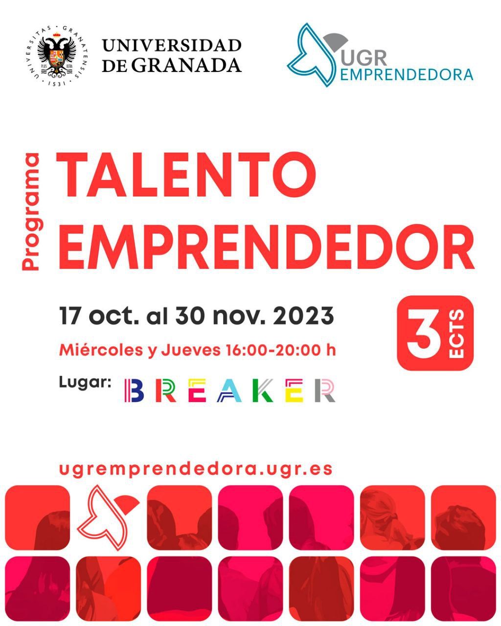 La Universidad de Granada abre la inscripción para el programa “Talento Emprendedor”