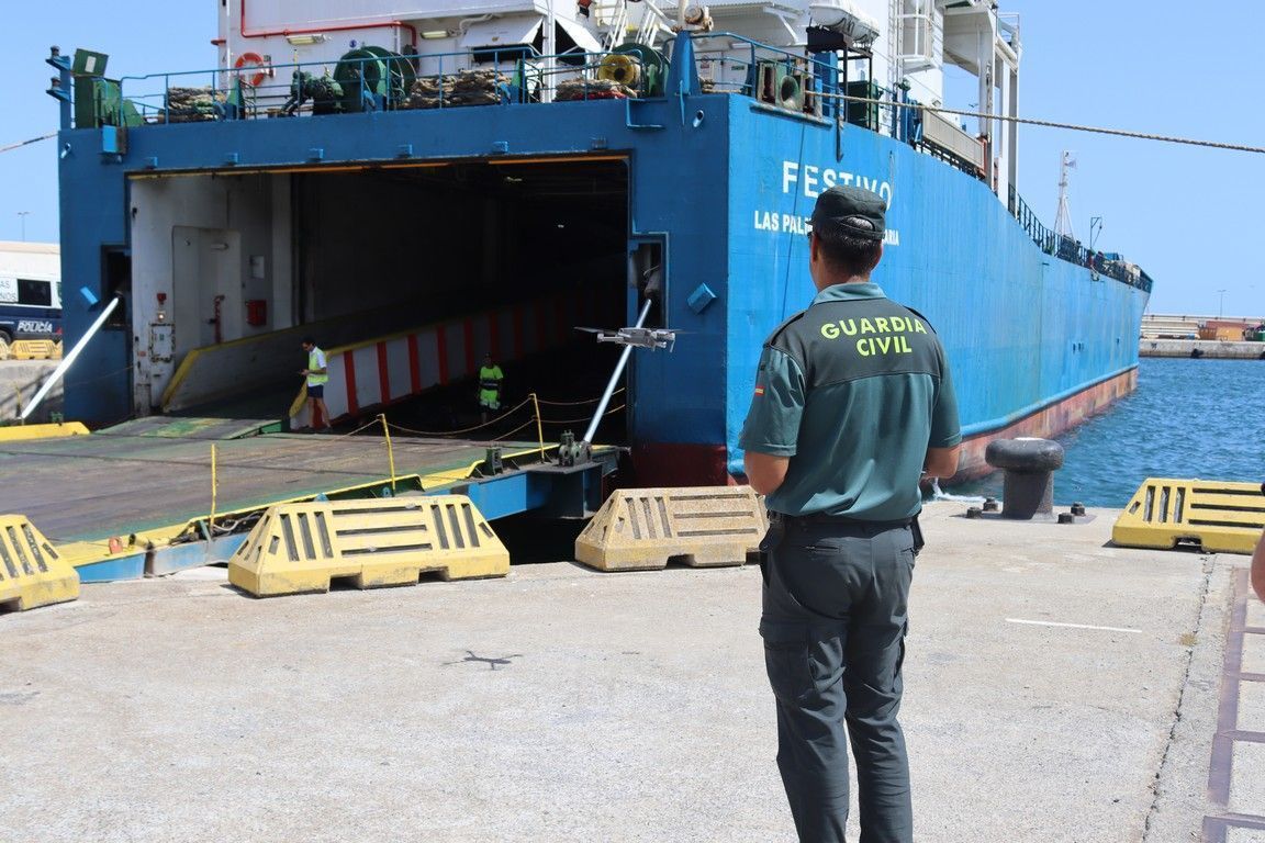 16 inmigrantes detenidos tras inspeccionar 169 vehículos