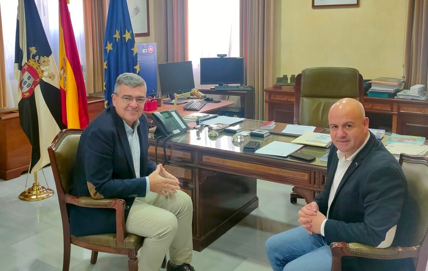 Juan Gutiérrez y Rafael García Rodríguez aúnan esfuerzos para mantener las bonificaciones en las cuotas empresariales a la Seguridad Social