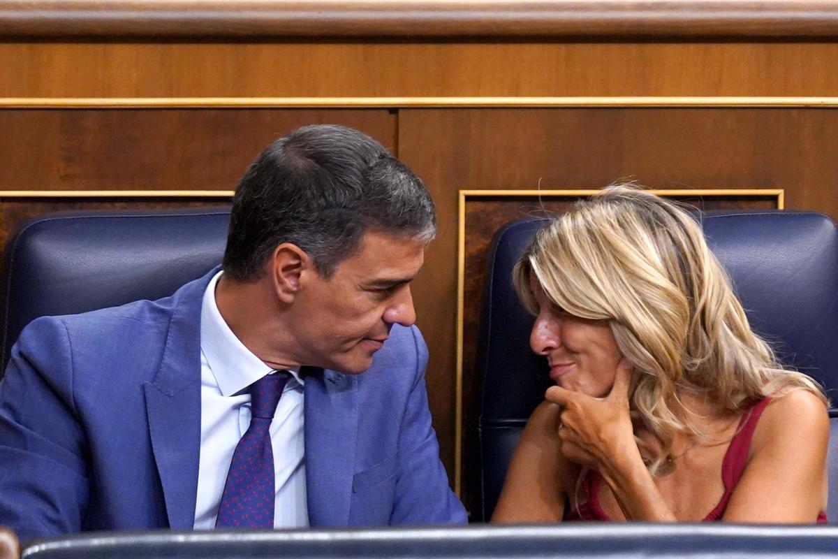 Yolanda Díaz se desmarca de Sánchez y avisa de que no se conforma con lo logrado en la última legislatura, UPN y Coalición Canarias tampoco lo tienen claro