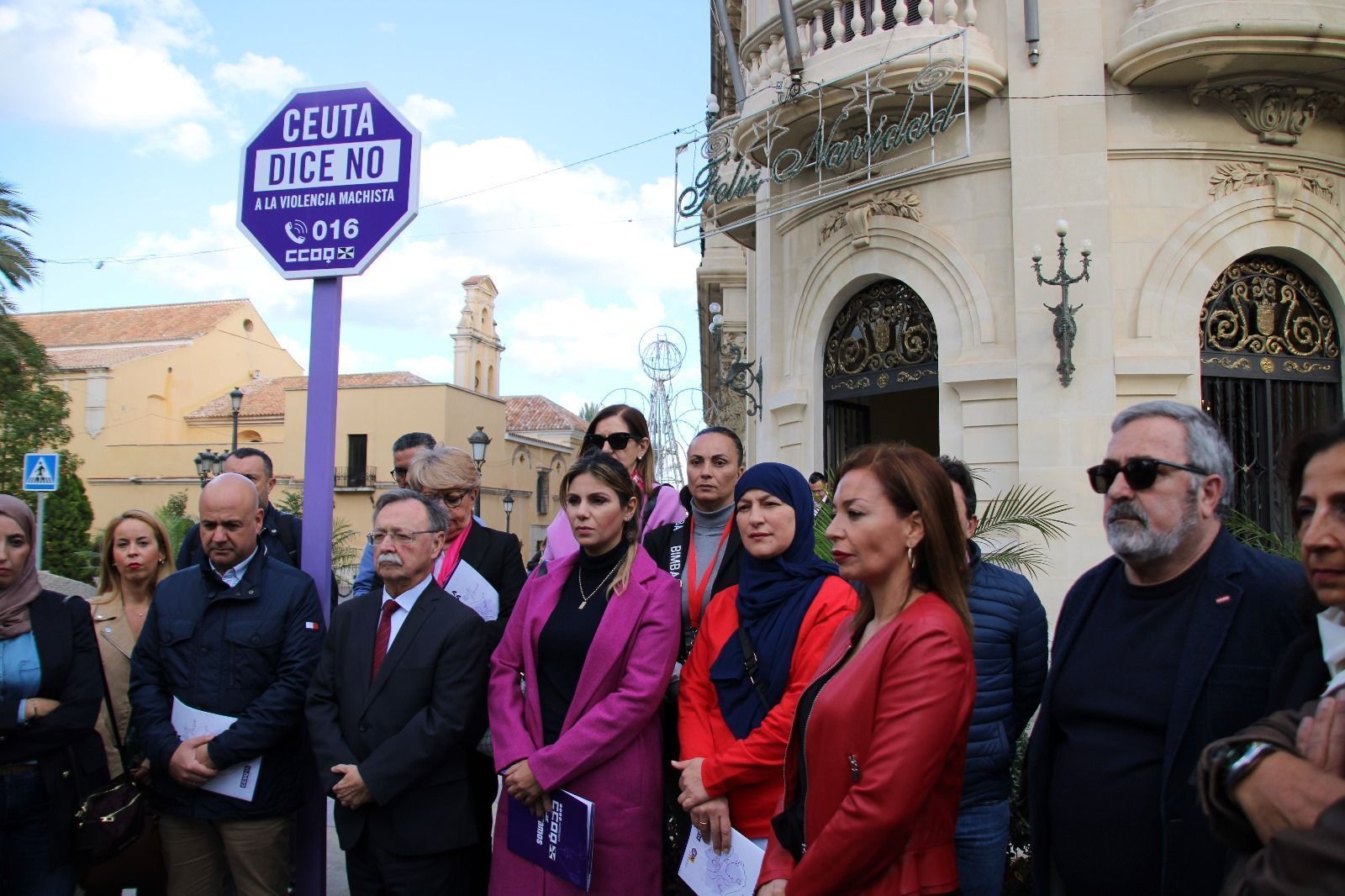 Ceuta dice no a la violencia machista: CCOO lanza la campaña “Señales contra la Violencia de Género”