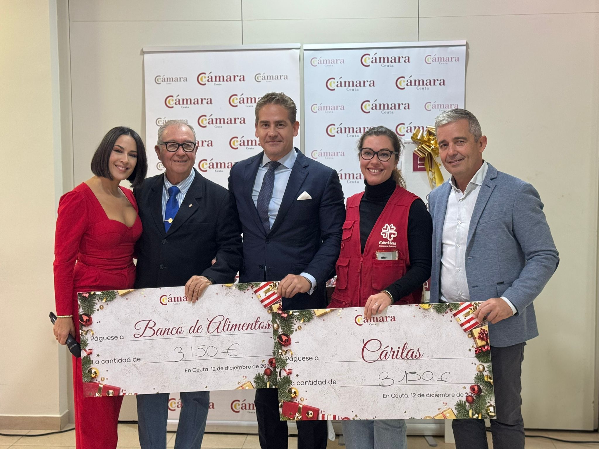 6.300 razones para creer en una Ceuta más solidaria: éxito en la I Gala Benéfica de la Cámara de Comercio