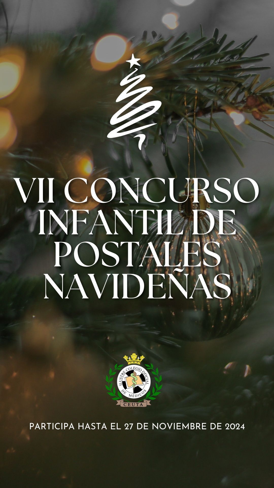 El Colegio de Médicos convoca su concurso infantil de postales navideñas