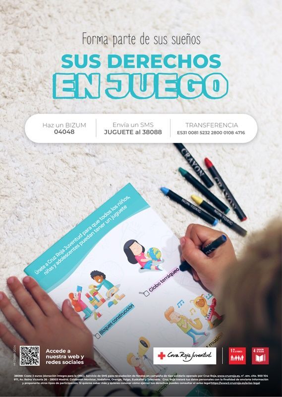 La Cruz Roja vuelve a realizar este fin de semana la tradicional campaña de recogida de juguetes