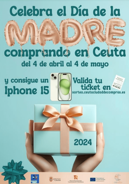 Rosario Andreu Furnier, ganadora del Iphone 15 de la campaña “Día de la Madre”