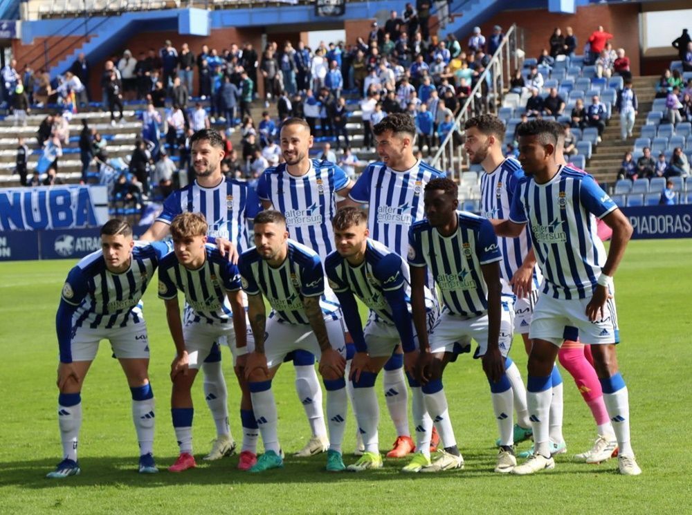 Foto Abdeselam Mohamed alineacion recre