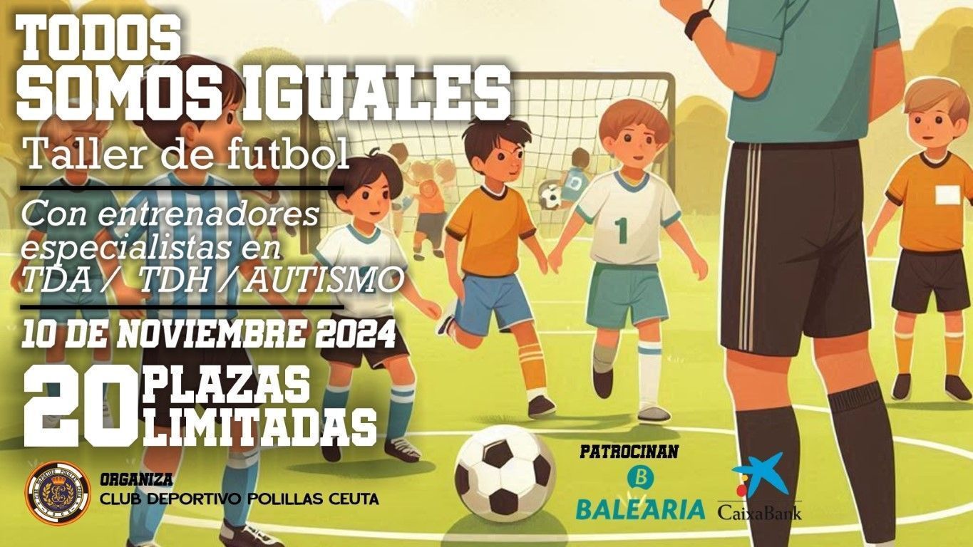 El Polillas organiza un nuevo taller de fútbol con entrenadores especialistas en autismo
