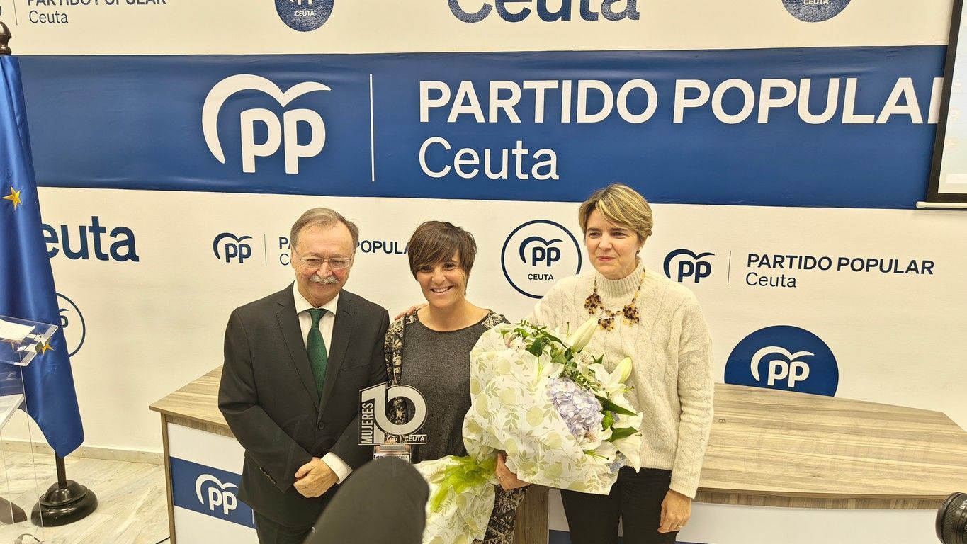 Olga Chaves, premiada con el 'Mujeres 10' del PP, un ejemplo de superación en el deporte femenino de Ceuta"