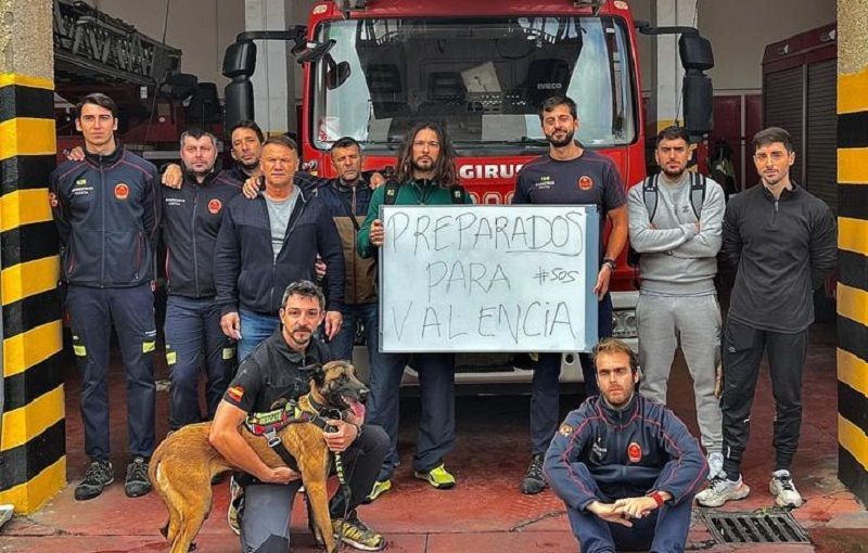 Bomberos de Ceuta se ofrecen para acudir a la zona afectada por la DANA