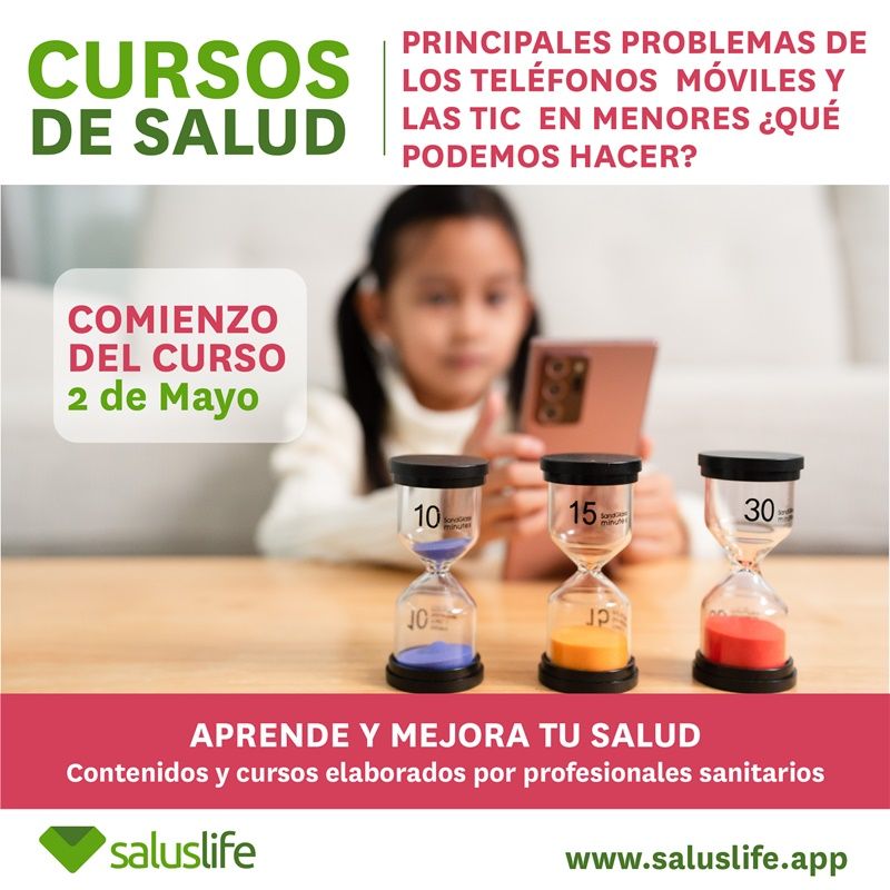 El Colegio de Enfermería abre las inscripciones para un curso de los problemas de los teléfonos móviles y las TIC en menores