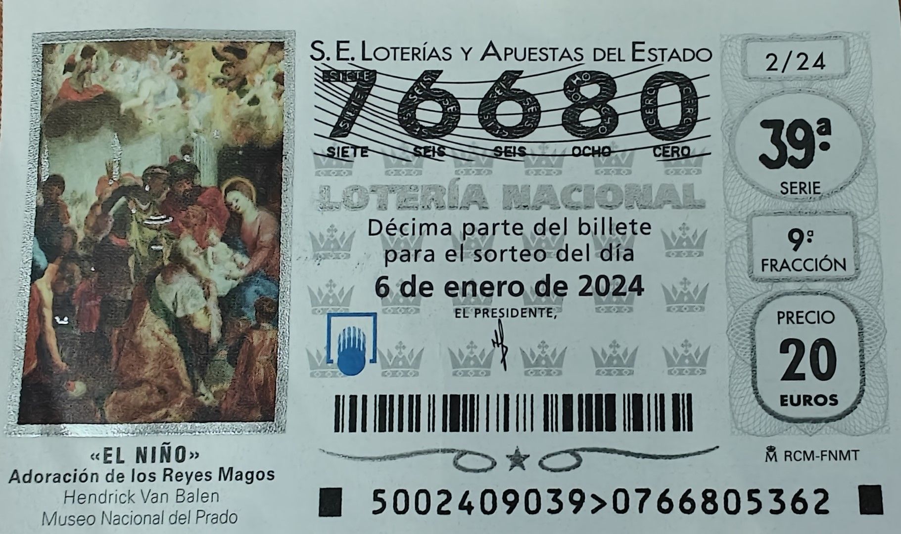 El Sorteo de "El Niño" no deja ningún premio en Ceuta