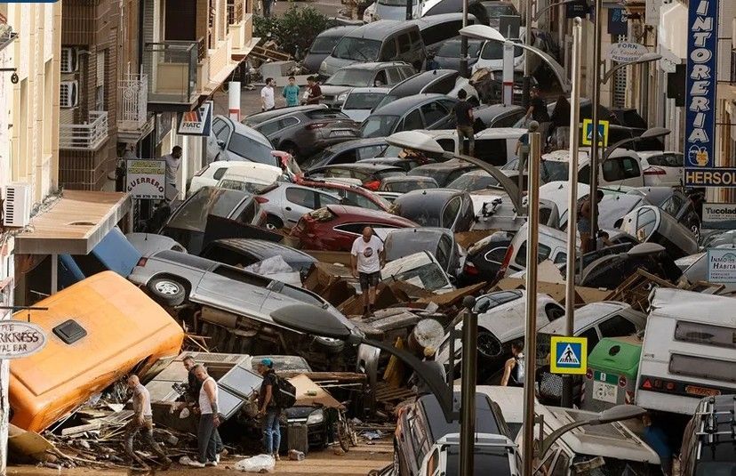 La DANA deja ya 95 muertos y decenas de desaparecidos. Imagen: EFE