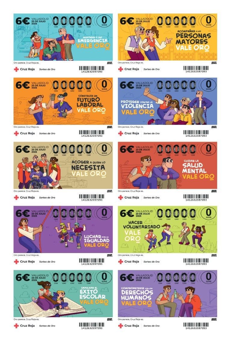 Vuelve el Sorteo de Oro de Cruz Roja con nuevos boletos solidarios 