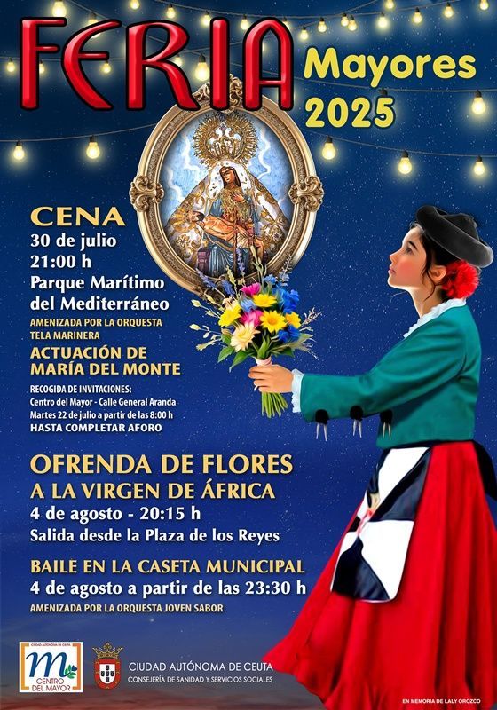 Organizadas actividades especiales para los mayores con motivo de las Fiestas Patronales